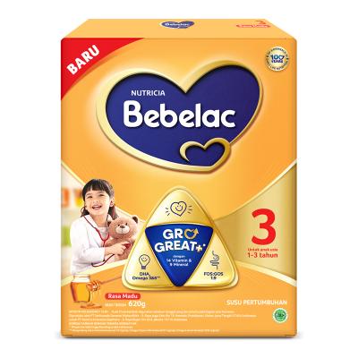 Gambar Bebelac 3 Susu Pertumbuhan Anak 1-3 Tahun Madu 620 g dari Toserba Yassir undefined Tokopedia