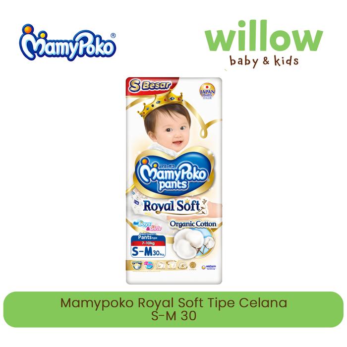Gambar Diaper - Mamypoko Pants Royal Soft Unisex - S-M30 dari Willowbabyshop undefined Tokopedia