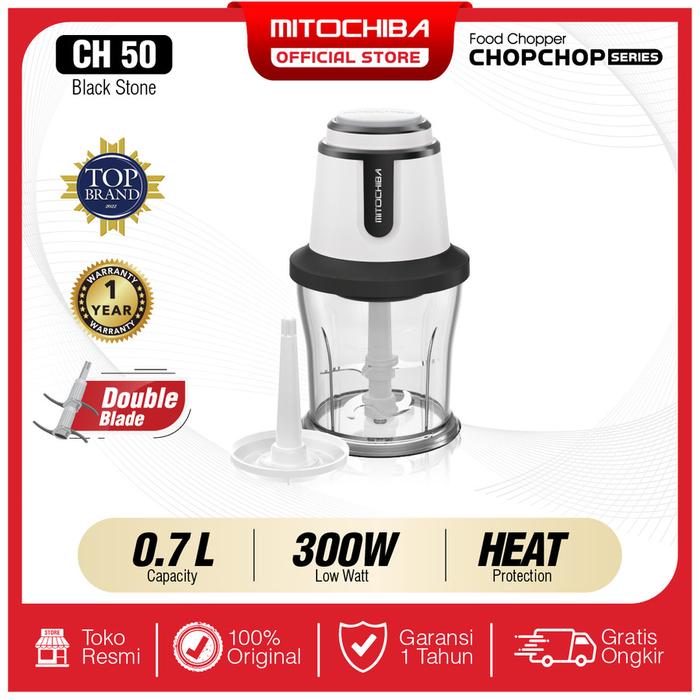 Gambar MITOCHIBA Food Chopper CH-50 Chopchop Series 0.7L - Hitam dari ExtraBelanja undefined Tokopedia