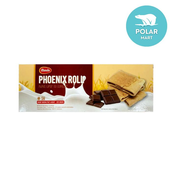Gambar Monde Phoenix Roll Kukis Lipat Rasa Cokelat 120 Gram - Cokelat 120g dari Polar Mart undefined Tokopedia