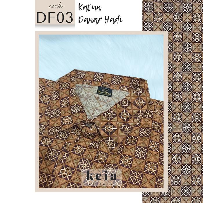 Gambar Baju Kemeja Batik Danar Hadi Pendek 4L | DF01-05 - DF03 dari keia_official undefined Tokopedia