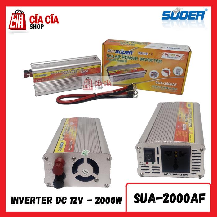 Gambar Solar power inverter suoer 2000 watt SUA-2000AF dc to ac 2000w dari Cia Ciaa undefined Tokopedia