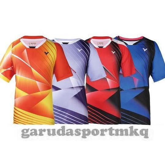 Gambar JERSEY ORIGINAL BAJU BADMINTON VICTOR T-6005 JERSEY VICTOR T 6005 dari Endless ByeBye undefined Tokopedia