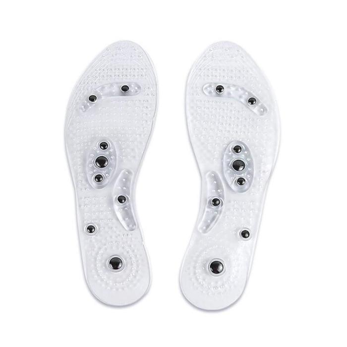 Gambar Insole Sol Sepatu Terapi Kesehatan Magnetik Bionic Pijat Refleksi Kaki - Putih dari Toko Optima Kirana undefined Tokopedia