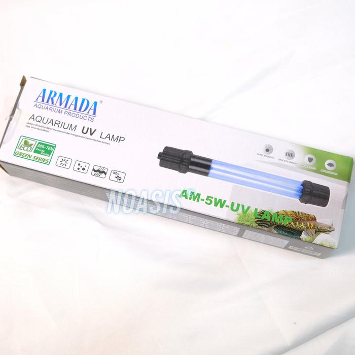 Gambar Lampu UV Celup 11 Watt Aquarium Aquascape Kolam TAKARI Pembasmi Alga - UV 5WATT dari Bowindustries undefined Tokopedia