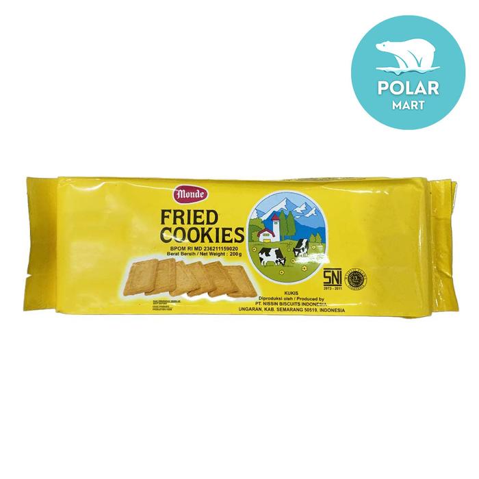 Gambar Monde Fried Cookies Snack 200 Gram - Cookies 200g dari Polar Mart undefined Tokopedia