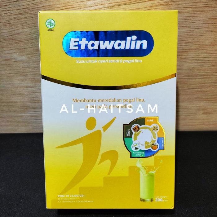 Gambar ETAWALIN SOLUSI NYERI SENDI & PEGAL LINU 100% ORIGINAL DENGAN BAHAN - 1 Box dari Al-Haitsam Indonesia undefined Tokopedia