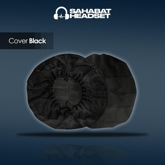 Gambar Disposable Headphone Cover Sepasang Pelindung Headset Earcup Pad - 1x Pakai Hitam, 55mm dari sahabatheadset. undefined Tokopedia