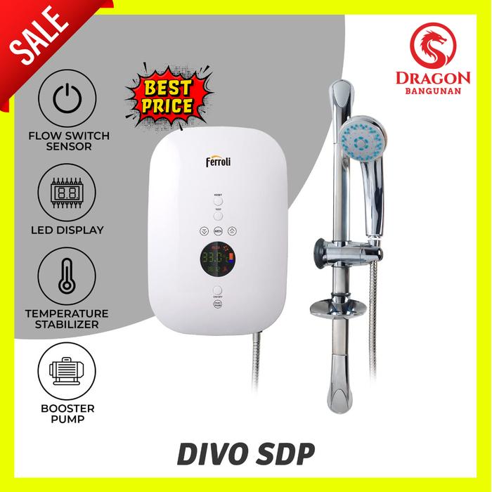 Jual ferroli Water Heater Divo Series sdp - Kota Tangerang Selatan - Dragon  Bangunan | Tokopedia