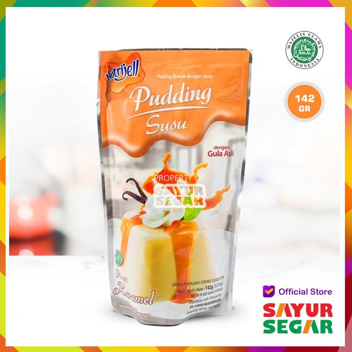 Gambar NUTRIJELL PUDDING SUSU [145g] SACHET - KARAMEL - Karamel dari Sayur Segar undefined Tokopedia