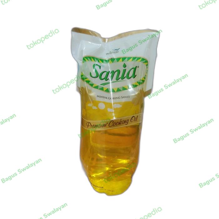 Gambar Sania Minyak Goreng Sawit 1 Liter 1L Refill Pouch dari Bagus Swalayan undefined Tokopedia