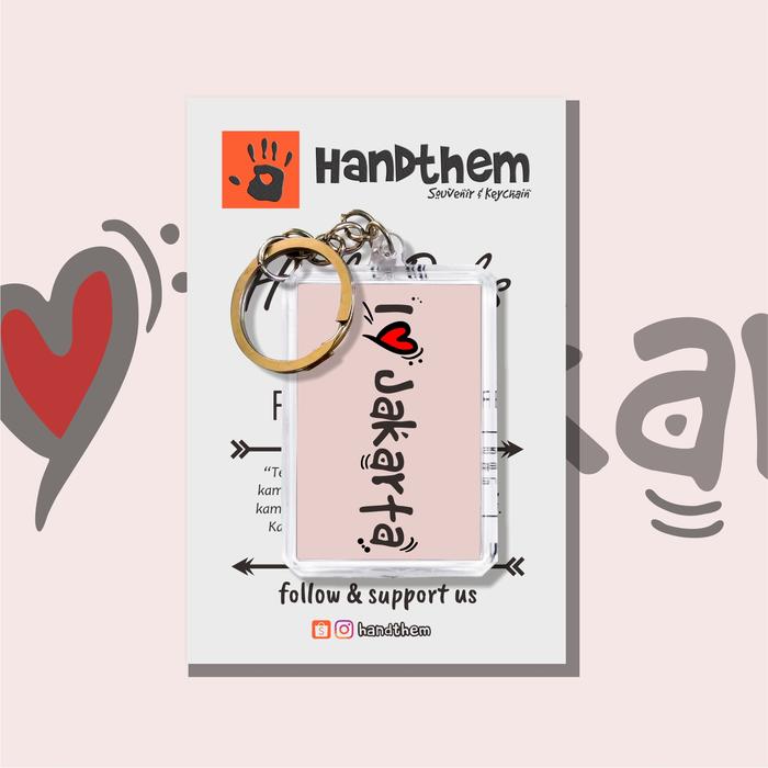 Gambar GANTUNGAN KUNCI JAKARTA / Oleh-oleh Khas Jakarta / 2 Sisi / PART 2 - O_31 dari HANDTHEM Souvenir dan Keychain undefined Tokopedia