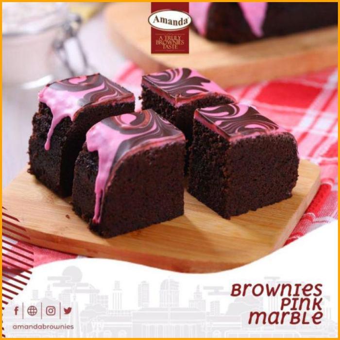 Gambar Brownies Amanda - oleh oleh kekinian khas Bandung - cream cheese dari wuriyulianti undefined 5 Tokopedia