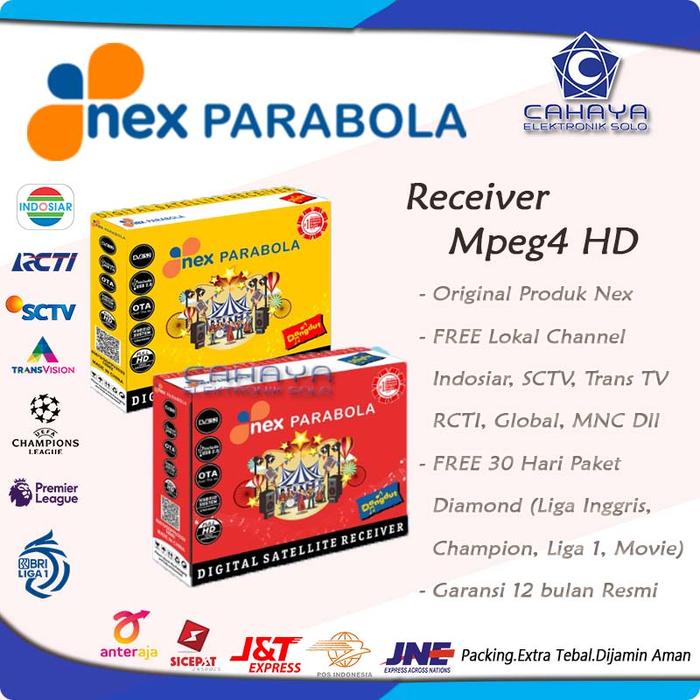 Gambar Receiver GARUDA G1 Nex Parabola Lokal FTA Komplit Lengkap C Ku SCTV - Nex Kuning dari Cahaya Mas Solo undefined Tokopedia