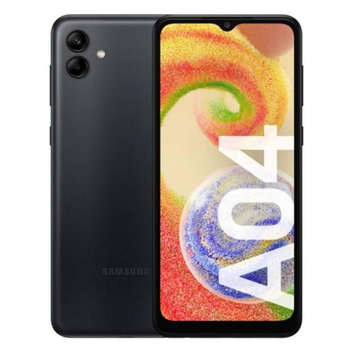 Gambar HP SAMSUNG GALAXY A04 4/64 GB - SAMSUNG A 04 RAM 4GB ROM 64GB RESMI - Hitam dari Uchiha29 undefined 4 Tokopedia