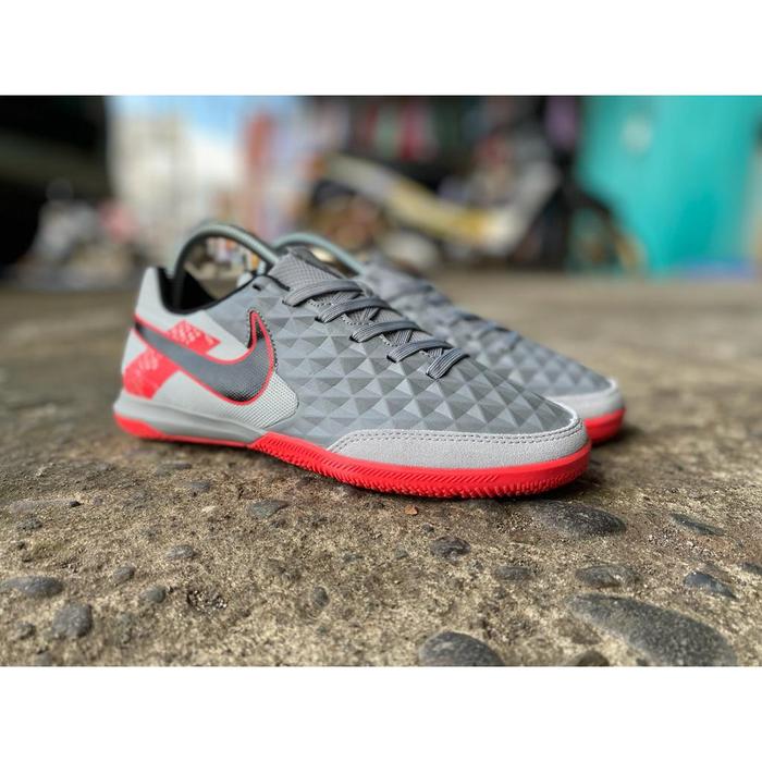 Sepatu Futsal Nike Tiempo Legend Pro Ic Metalic Bomber Grey