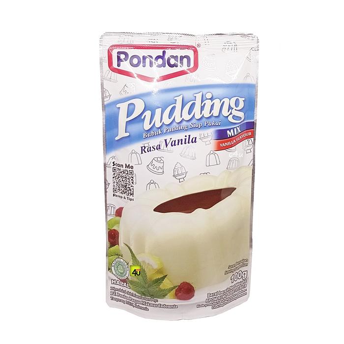 Gambar Pondan - Silky PUDDING Mix - 100 gr - VANILLA Reg dari cemilan4u undefined Tokopedia
