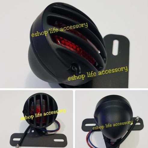 Gambar stoplamp lampu belakang grill tralis jeep cafe race cub cb street cafe dari YUJINM0T0R undefined Tokopedia
