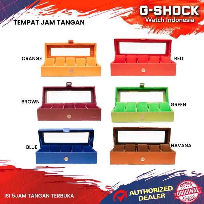 Gambar Kotak Jam Tangan Watch Size Jumbo Isi 3 5 10 18 / Tempat Box Jam - Isi 5 Terbuka dari G-Shock Watch Indonesia Kota Bandung Tokopedia