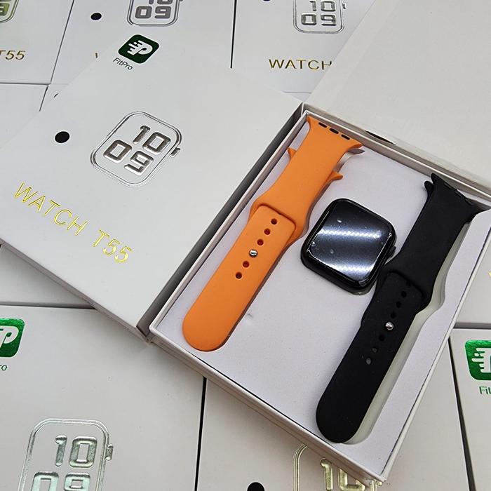 Gambar JAM TANGAN SMARTATCH T55 TALI WARNA APK FITPRO RUBBER 42MM BEST SELLER - WARNA 7 dari TokoZio13 undefined Tokopedia