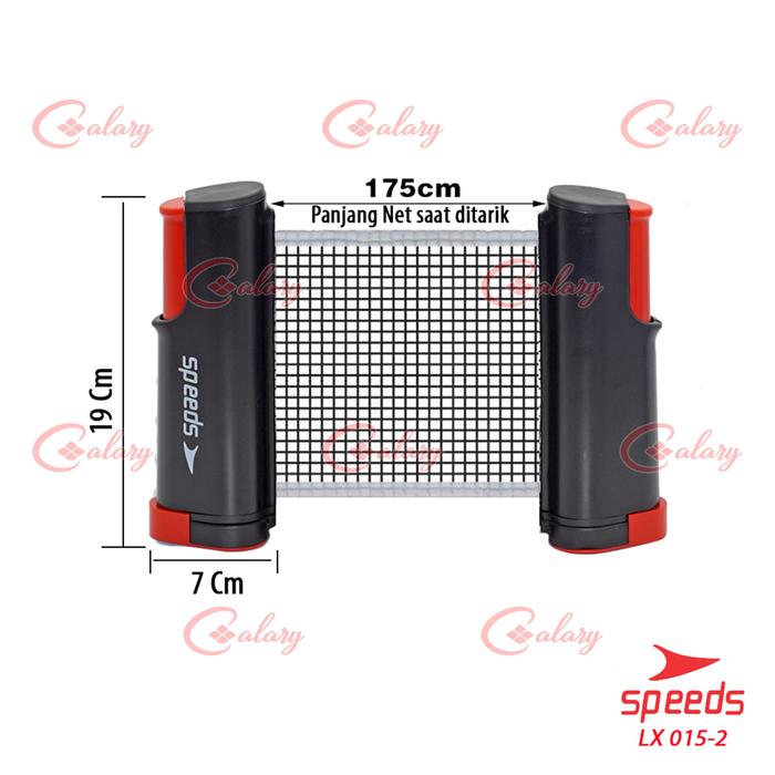 Gambar Universal Net Jaring Tenis Meja Pingpong Tarik Portable 160cm LX 015-2 - 015-2 Hitam dari Calary Toys undefined Tokopedia