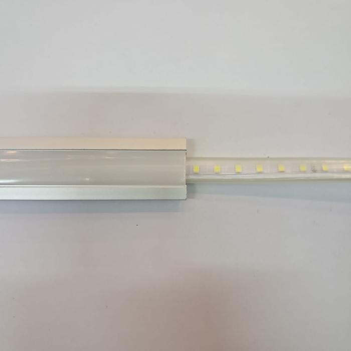 Gambar Led Profile Kedudukan Versi Tanam Alumunium Lampu Tangga - kap + led putih dari SSlistrik undefined Tokopedia