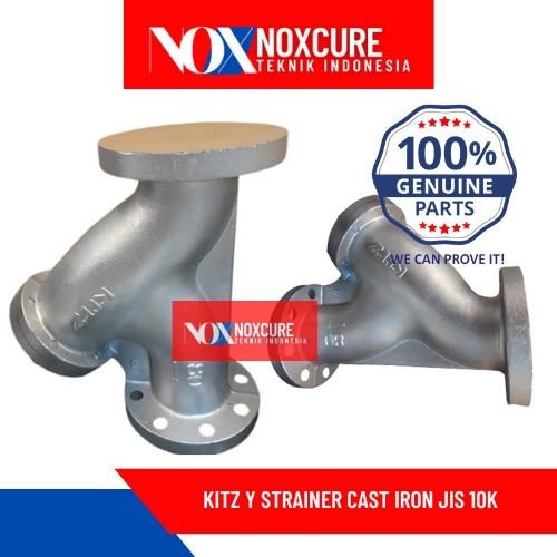Jual 3 INCH Y STRAINER KITZ JIS 10K FLANGE CAST IRON ORI 100 3" Jakarta Barat Noxcure