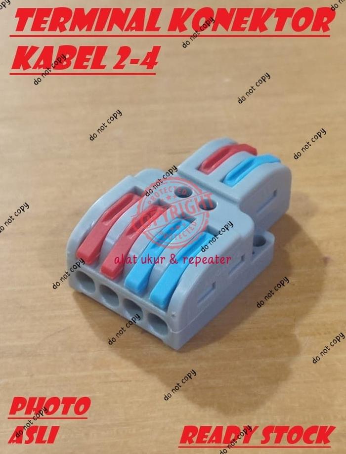 Gambar Terminal Kabel Konektor Cabang Input 2 Kabel Output 4 / Output 6 - LT42 dari Alat Ukur Dan Repeater undefined Tokopedia