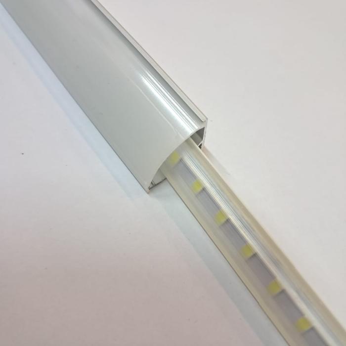 Gambar Led Profile Kedudukan Alumunium Lampu Tangga - kap + led putih dari SSlistrik undefined Tokopedia