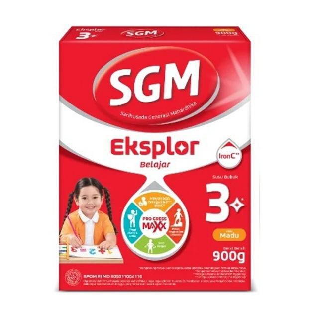 Gambar SGM Eksplor Belajar 3+ Madu / Vanilla / Cokelat - Susu Pertumbuhan 3+ - Madu, 900gr dari sertamart undefined Tokopedia