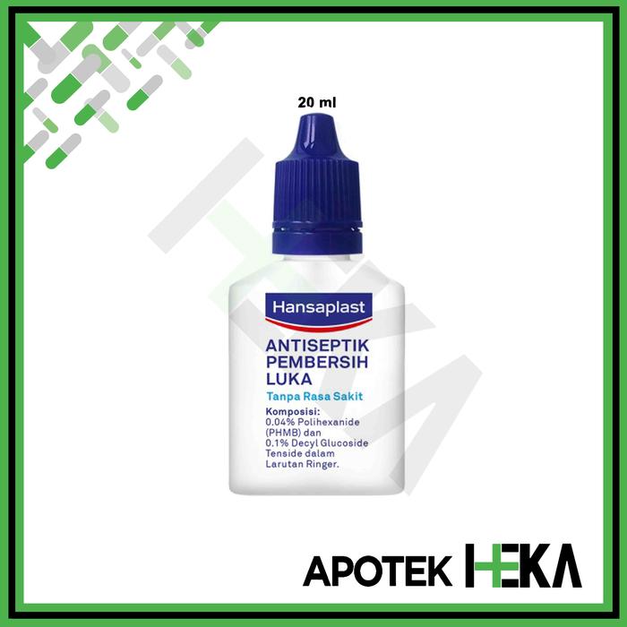 Gambar Hansaplast Antiseptik Pembersih Luka - Tetes 20 ml / Spray 40 ml - Spray 40 ml dari Apotek Heka Bandung undefined 3 Tokopedia