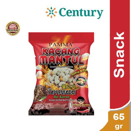 Gambar PAMMA KACANG MANTUL SAPI BULGOGI 65G / SNACK / MAKANAN RINGAN/ KACANG dari Apotik Century undefined Tokopedia