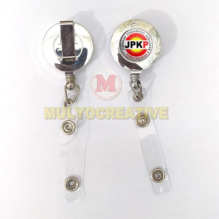 Gambar ID Card Yoyo JPKP Gantungan Murah ID Card Holder Logo JPKP - Silver, Yoyo ID Card dari Mulyocreative co id undefined Tokopedia
