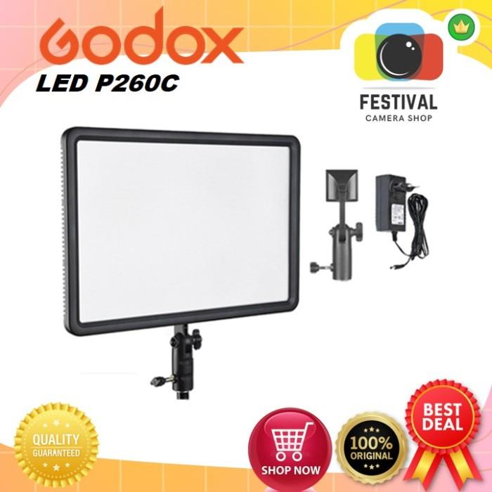Gambar GODOX VIDEO LIGHT LED P-260C Garansi Distributor dari Festival Kamera undefined Tokopedia