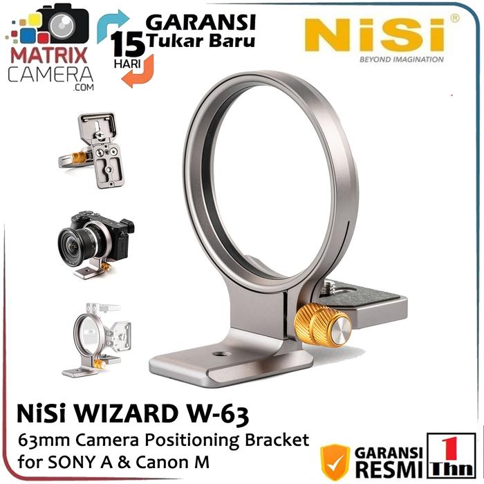 Gambar NiSi WIZARD W-63/W-72 Camera Positioning Bracket for Camera - W-63 dari Matrix Camera undefined Tokopedia