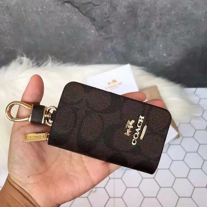 Gambar DOMPET STNK GANTUNGAN KUNCI KONCI MOBIL MOTOR IMPOR PREMIUM QUALITY - CH 02 COFFEE dari Y2Kmarket undefined Tokopedia