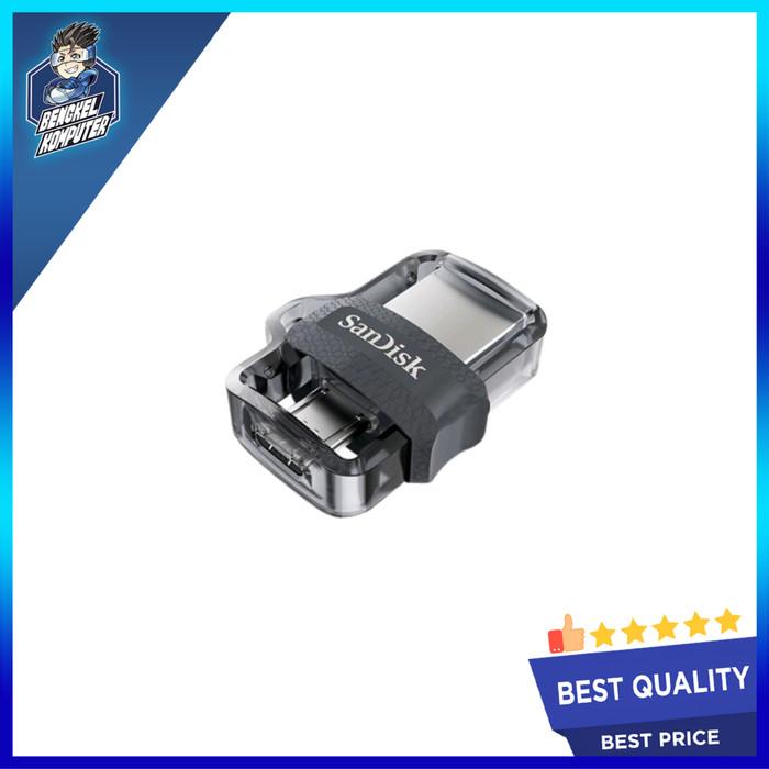 Gambar FLASHDISK SANDISK ULTRA DUAL DRIVE MICRO 3.0 16GB 64GB - 16 gb dari bengkelkomputerptk undefined Tokopedia
