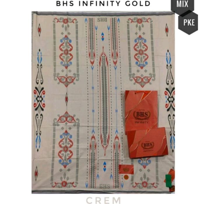Gambar Sarung BHS infinity gold - Cokelat dari Arsy Jaya Store undefined 3 Tokopedia