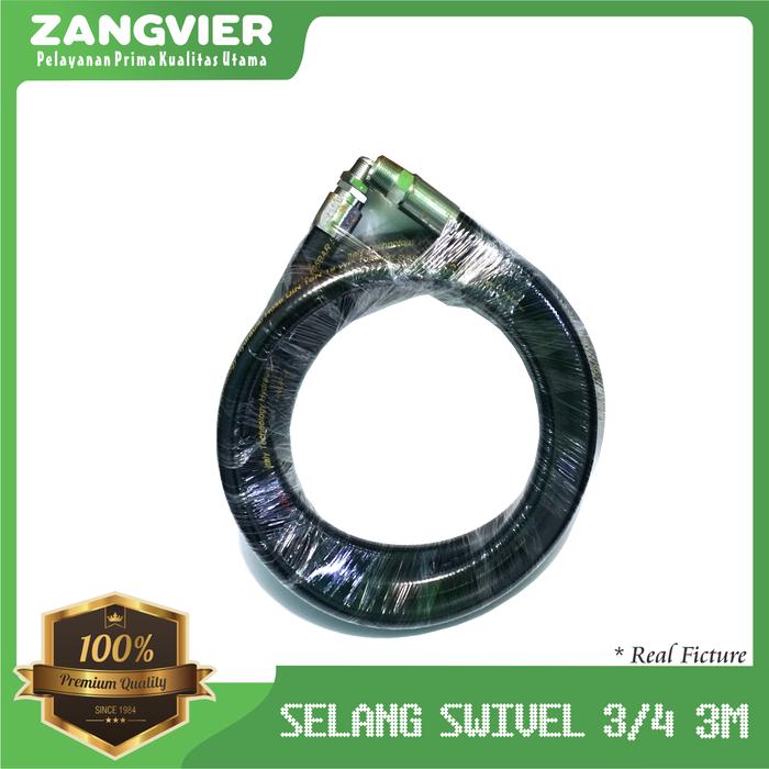 Gambar SELANG NOZZEL POM MINI 3/4 PLUS SWIVEL - 3 METER dari ZANGVIER2 undefined Tokopedia