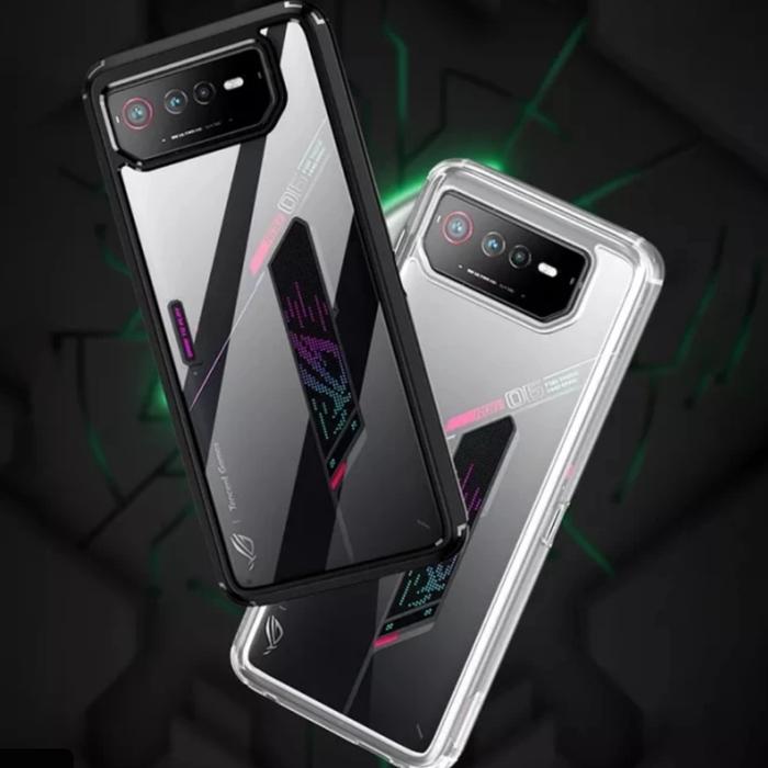 Gambar Asus ROG Phone 6 / 6 Pro Shock Proof Rugged Armor Hybrid Case - List Putih dari AndroidShop undefined Tokopedia