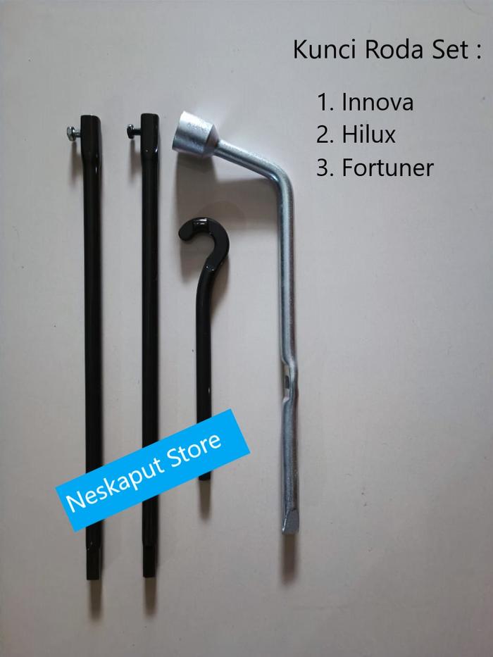 Gambar Kunci Roda Innova 21 mm & Pemutar Dongkrak - Handle IMV & TW 21 mm L 90 CM Motorcycle - Varian 1 dari Neskaput Store undefined Tokopedia