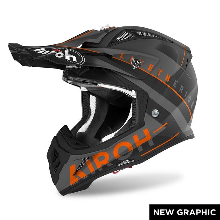 Jual Airoh Aviator ACE Amaze Orange Matt Motorcross M Kota