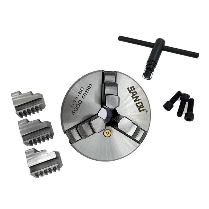 Gambar Chuck Bubut Alat Penjepit Mesin Bubut 3 Rahang Untuk Pengerjaan Kayu - 80 dari Daily-Mall undefined Tokopedia