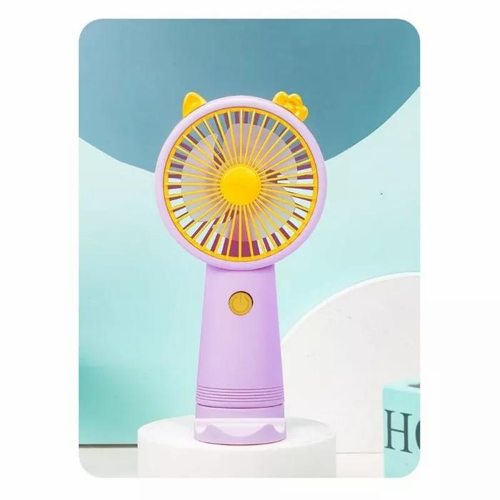 Gambar KIPAS ANGIN GENGGAM PORTABLE-Hand Mini Fan Rechargeable - SX115-Ungu dari Mrlion undefined Tokopedia