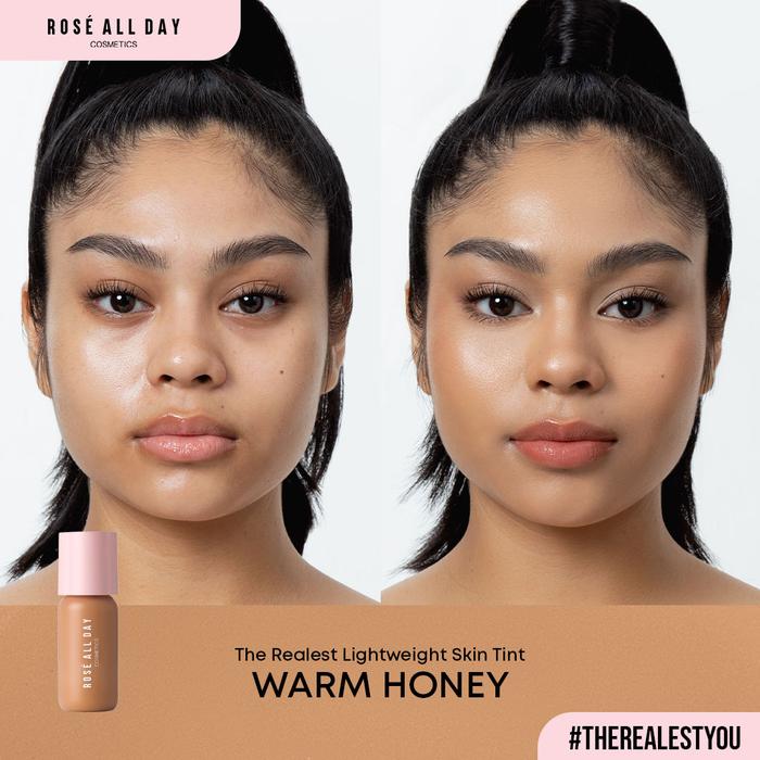 Gambar Rosé All Day The Realest Lightweight Skin Tint - Warm Honey dari Rosé All Day Cosmetics undefined Tokopedia