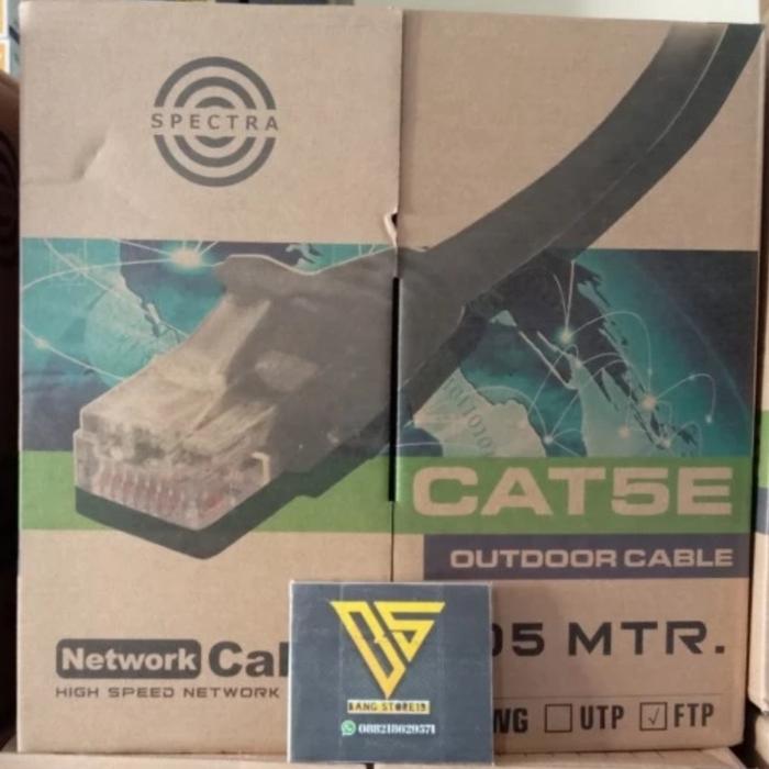 Gambar Kabel Lan Spectra Utp Cat6 305meter Eceran - Cat5 dari BANG STORE18_NEW undefined Tokopedia