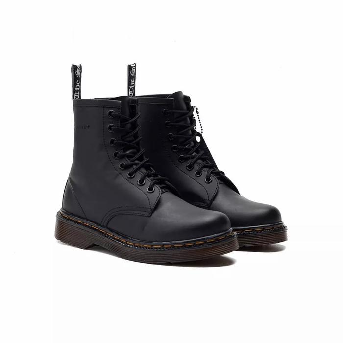 humant レザーブーツ dan 温かかっ black