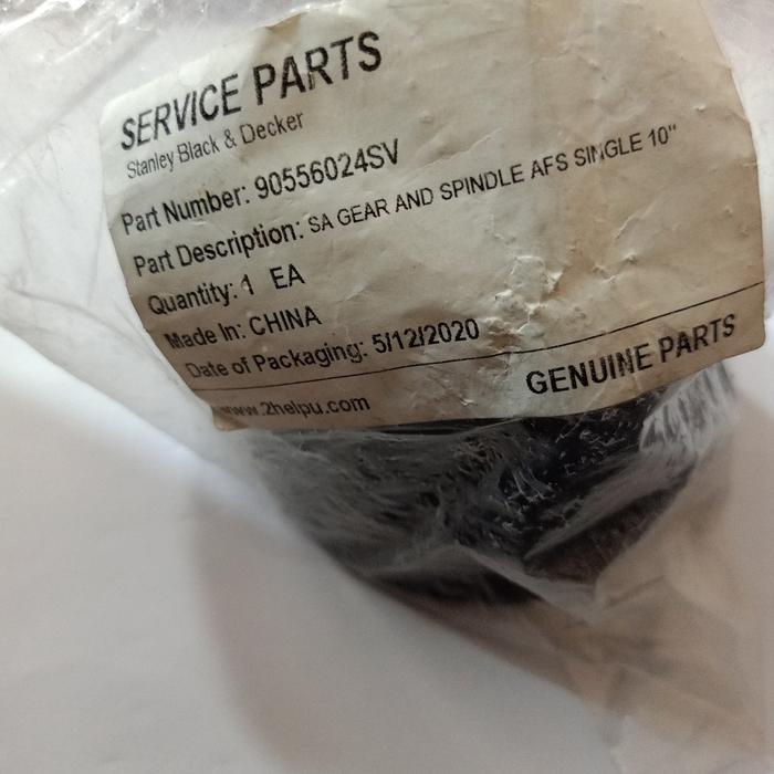 Image of Black & Decker spare parts website