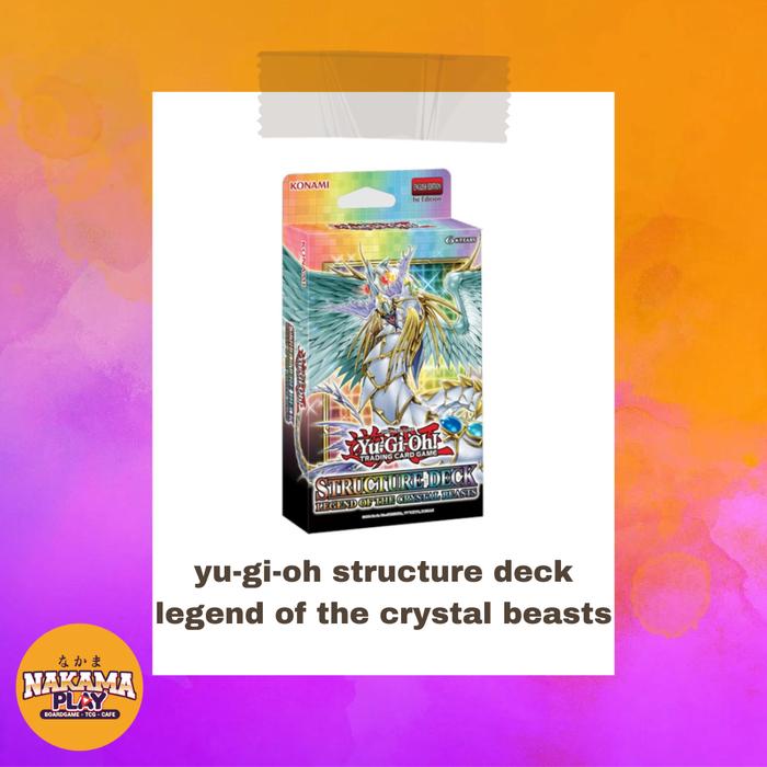 Yu-Gi-Oh! Structure Deck Display – Legend Of The Crystal Beasts (8 Decks)