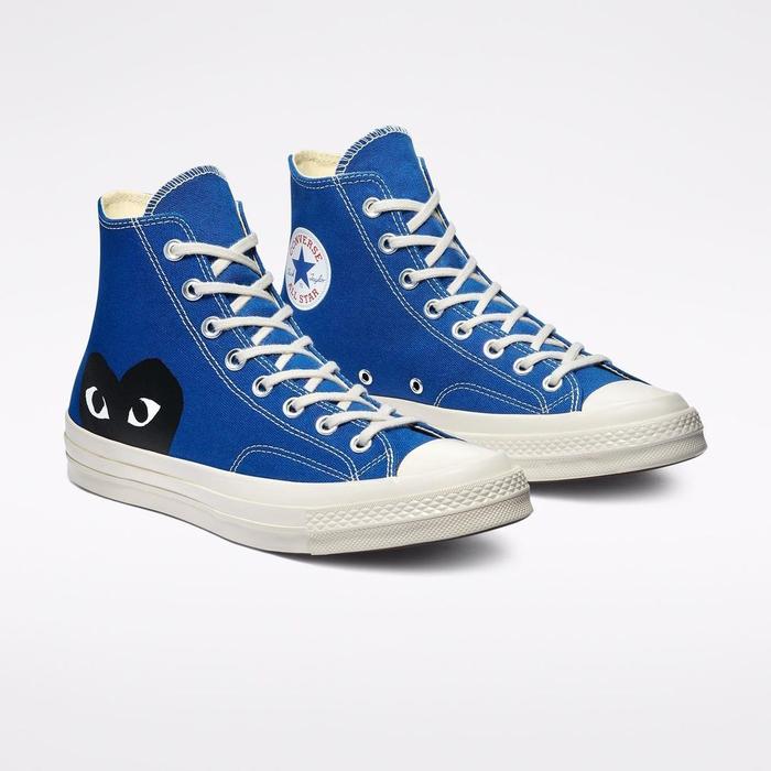 Jual Converse Chuck Taylor 70 high CDG Comme Des Garcons blue